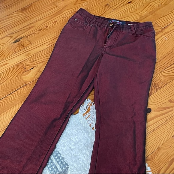 metallic red jeans - Picture 2 of 6